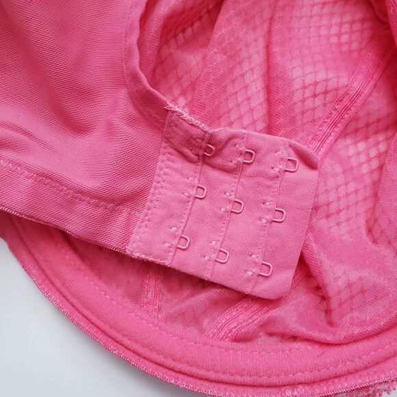 Elomi Honeysuckle Pink Charley Side Support Plunge Bra 32L - Picture 6 of 7